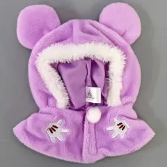 【中古】キーホルダー パープル 「ディズニー UniBEARsity シークレットポンチョ」 ディズニーストア限定