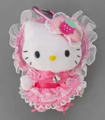 【中古】キーホルダー ハローキティ ロリータ(ピンク) ラブリーフリルマスコットキーホルダー 「サンリオキャラクターズ」