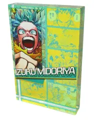 【中古】アクリルスタンド・アクリルパネル 緑谷出久 アクリルブロック“HEROES”(2024) 「僕のヒーローアカデミア」