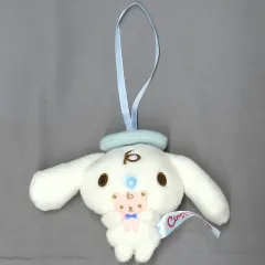 【中古】ぬいぐるみマスコット・ぬいぐるみバッジ みるく(くまピンク) 「シナモロール くまさんといっしょデザインシリーズ シークレットマスコット」