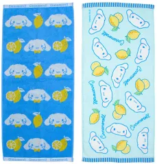 【中古】タオル・手ぬぐい シナモロール フェイスタオル2枚セット 「サンリオキャラクターズ」