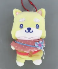 【中古】ぬいぐるみマスコット・ぬいぐるみバッジ まめちぃ(豆原一成) マスコットホルダー(キャンディデザイン) 「JOCHUM」