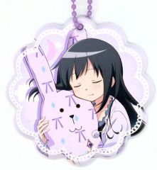 [중고] 키홀더 아카미 호무라 푹신푹신 PVC 매력 [CRAFTHOLIC × 극장판 마법 소녀 마도카 ☆ 마기카 [신편] 반역의 이야기] 애니메이트 걸스 페스티벌 2025 상품