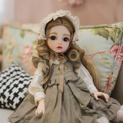 SDドール BJDドール 人形 ヘッド+本体 全てメイクアップ - メルカリ