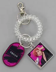 【中古】キーホルダー 花魁坂京夜 「桃源暗鬼×極楽湯・RAKU SPA “湯ったり満喫!～銭湯で鬼リラックス～” ロッカーキー風キーホルダーコレクション(浴衣ver)」