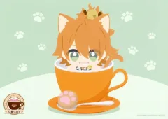 【中古】卓上マット 浦島虎徹 A4紙製ランチョンマット 「刀剣乱舞-ONLINE- 刀猫男士×コラボカフェ本舗『刀猫Cafe』第五弾」 フード・デザートメニュー注文特典 前半