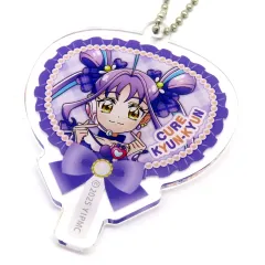 【中古】キーホルダー キュアキュンキュン うちわ型アクリルキーホルダー 「映画キミとアイドルプリキュア♪ お待たせ！キミに届けるキラッキライブ！」