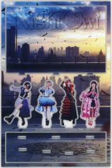 [중고] 아크릴 스탠드 아크릴 패널 NightOwl 디오라마 아크릴 스탠드 [Blu-ray NightOwl LAST LIVE [빛]] 구입 특전