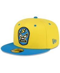 ニューエラ メンズ アクセサリー 帽子 New Era Mens Yellow Sacramento River Cats Copa De La Diversion 59FIFTY Fitted Hat Yellow イエロー