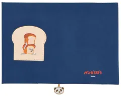 【中古】ブックカバー・栞 ネイビー ブックカバー 「パンどろぼう」