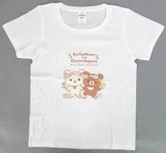 【中古】Tシャツ チャイロイコグマ＆コリラックマ Tシャツ ホワイト レディースLサイズ 「リラックマ コリコグストア～くまきゅん フラワーマルシェ～」