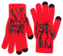 【中古】衣類 手袋 レッド 「一番くじ ストレンジャー・シングス 未知の世界 Vol.2」 E賞