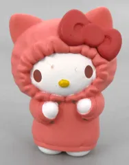 【中古】トレーディングフィギュア ハローキティ 「サンリオキャラクターズ むぎゅぎゅ!パーカーフィギュア」