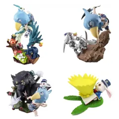 【中古】トレーディングフィギュア プチラマEX シャングリラ・フロンティア VSモンスタージオラマコレクション エムル付きセット版 プレミアムバンダイ＆あみあみ限定
