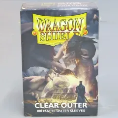 【中古】サプライ ドラゴンシールド  アウタースリーブ スタンダードサイズ マット クリア