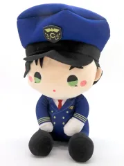 【中古】ぬいぐるみ 赤井秀一 おすわりぬいぐるみ 「セガ ラッキーくじオンライン 名探偵コナン ーパイロットテーマー」 C賞-7