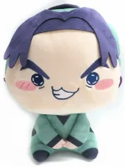 【中古】ぬいぐるみ 潮江文次郎 もちぴこBIGぬいぐるみ 「フリューくじ 忍たま乱太郎 ふんわり桜もちぴこの段」 潮江文次郎賞