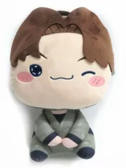 【中古】ぬいぐるみ 山田利吉 もちぴこBIGぬいぐるみ 「フリューくじ 忍たま乱太郎 ふんわり桜もちぴこの段」 ラストゲット賞