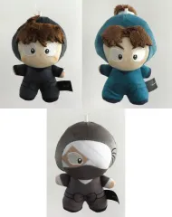 【中古】ぬいぐるみ 全3種セット てちぬい vol.4 「忍たま乱太郎」