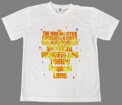[중고] 의류 로고 (오키나와 공연) 공식 드라이 티셔츠 화이트 L 사이즈 [THE IDOLM @ STER CINDERELLA GIRLS 10th ANNIVERSARY M @ GICAL WONDERLAND TOUR !!!]