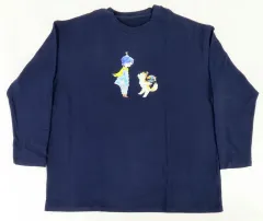 【中古】衣料雑貨 大森元貴(Mrs. GREEN APPLE) Motoki Birthday ルームウェア トップス ネイビー Lサイズ 「Motoki Ohmori Birthday Goods」のサムネイル