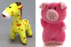 【中古】ぬいぐるみ 全2種セット Mサイズぬいぐるみ6 「たべっ子どうぶつ」 ゲオ限定