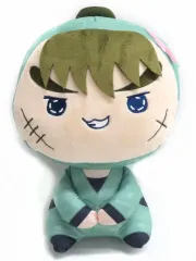 【中古】ぬいぐるみ 中在家長次 もちぴこBIGぬいぐるみ 「フリューくじ 忍たま乱太郎 ふんわり桜もちぴこの段」 中在家長次賞