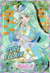 【中古】食玩 ステッカー・シール キュアエクレール(ポーズ) 「名探偵プリキュア! ホロキュンシールガム」