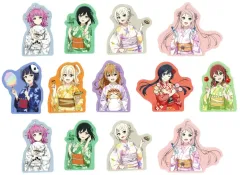 【中古】シール・ステッカー 全13種セット 「ラブライブ!虹ヶ咲学園スクールアイドル同好会 POP UP SHOP in AMNIBUS STORE 描き下ろし 縁日ver. トレーディングダイカットステッカー」