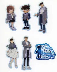 【中古】シール・ステッカー コナン＆灰原＆新一＆蘭＆小五郎＆ロゴ ダイカットステッカー6枚セットA 「劇場版 名探偵コナン 隻眼の残像」 劇場グッズ