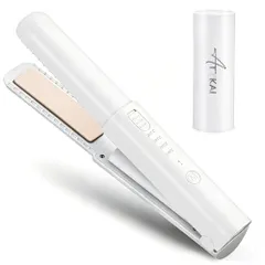 【送料無料】【2026新登場】ATTKAI コードレスヘアアイロン 2WAY Type-C 充電式 5000mAh大容量 ヘアアイロン コードレス& ミニ 20mm板面 140℃?200℃ 4段階温度設定可能 25s 急速加熱 コードレス ス 74ac12dc