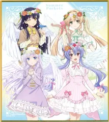 【中古】紙製品 集合 ミニ色紙 「DMMスクラッチ! TVアニメ Summer Pockets エンジェルstyle スクラッチ」 D-5賞