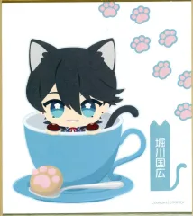 【中古】紙製品 堀川国広 「刀剣乱舞-ONLINE- 刀猫男士×コラボカフェ本舗『刀猫Cafe』第五弾 色紙」