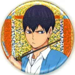 【中古】バッジ・ピンズ 影山飛雄(ホログラム) 「ハイキュー!! TO THE TOP×東映太秦映画村×嵐電 トレーディング缶バッジ 映画村ver.」