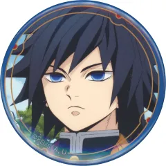 【中古】バッジ・ビンズ 冨岡義勇(空背景) 「鬼滅の刃 推し隊士バッジコレクション 冨岡義勇＆胡蝶しのぶ」