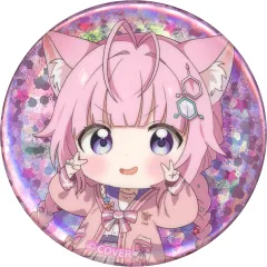 【中古】バッジ・ピンズ 博衣こより(外枠ピンク) 「バーチャルYouTuber ホロライブ 博衣こより 活動3周年記念 ランダム缶バッジ」
