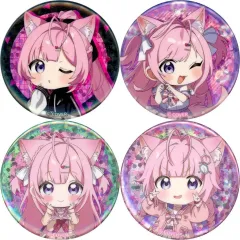 【中古】バッジ・ピンズ 全4種セット 「バーチャルYouTuber ホロライブ 博衣こより 活動3周年記念 ランダム缶バッジ」