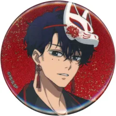 【中古】バッジ・ピンズ 勢羽夏生 「TVアニメ SAKAMOTO DAYS POP UP SHOP in マルイ 描き下ろし 和洋折衷ver. トレーディンググリッター缶バッジ」