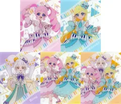 【中古】キャラカード 全5種セット 「ひみつのアイプリ POP-UP STORE in eeo Store 池袋 P’PARCO アクリルカード 音楽の秋ver.」