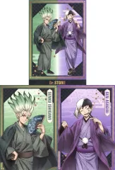 【中古】ポストカード 石神千空＆あさぎりゲン TaS10th Ver. 描き下ろしポストカード3枚セット 「Dr.STONE」 TOHO animation STORE 10周年記念出張所 in マルイグッズ