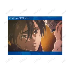 【中古】キャラカード ミカサ・アッカーマン 場面写A5イラストカード vol.2 「進撃の巨人」