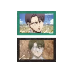 【中古】キャラカード リヴァイ・アッカーマン 場面写イラストカード2枚セット vol.2 「進撃の巨人」