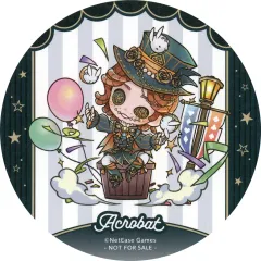 【中古】コースター 曲芸師(マイク・モートン)/ミニキャラ オリジナルコースター 「Identity V 第五人格 7周年Anniversary Cafe in SWEETS PARADISE」 コラボメニュー注文特典