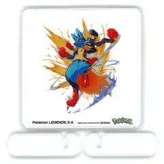 【中古】コースター メガルカリオ スタンド付きアクリルコースター 「Switch/Switch2ソフト ポケットモンスター Pokemon LEGENDS Z-A」 楽天ブックス購入特典