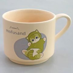 [중고] 머그잔·탕만 충분히 잘자요 머그컵 [이치반 쿠지 mofusand 냥코들과 잠옷 파티] C상