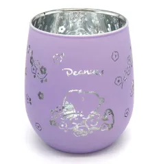 【中古】グラス スヌーピー(ラベンダー×シルバー) キラキラメッキグラス2 「PEANUTS(SNOOPY)」