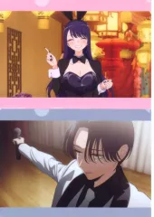 【中古】クリアファイル 喜多川海夢(十六夜ありさ)＆喜多川海夢(男装) クリアファイルセット 「一番くじ TVアニメ その着せ替え人形は恋をする Season 2」 G賞