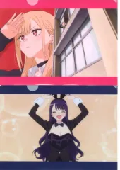 【中古】クリアファイル 喜多川海夢(窓)＆喜多川海夢(十六夜ありさ) クリアファイルセット 「一番くじ TVアニメ その着せ替え人形は恋をする Season 2」 G賞