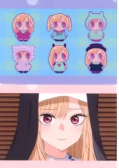 【中古】クリアファイル 喜多川海夢(ミニキャラ)＆喜多川海夢(シスター) クリアファイルセット 「一番くじ TVアニメ その着せ替え人形は恋をする Season 2」 G賞