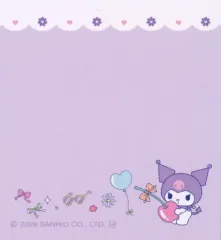 【中古】ノート・メモ帳 クロミ 付箋 「サンリオキャラクターズ」